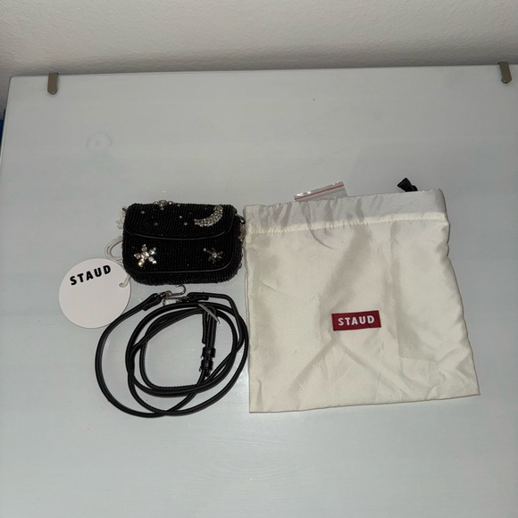 STAUD Tiny Tommy Crossbody - Starry Night (strap damage) - Picture 12 of 16